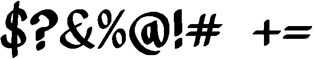 Love Regular otf (400) Font OTHER CHARS