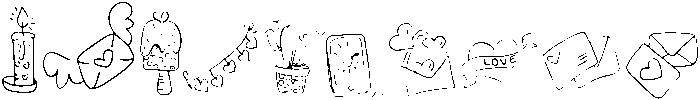 Love Regular otf (400) Font OTHER CHARS