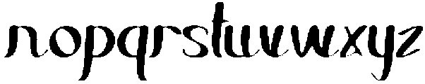 Love Sheotcin Regular otf (400) Font LOWERCASE