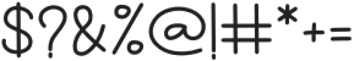 Love Teacher Regular otf (400) Font OTHER CHARS
