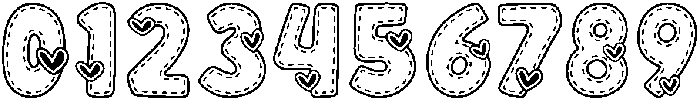 Love Valentine Regular otf (400) Font OTHER CHARS