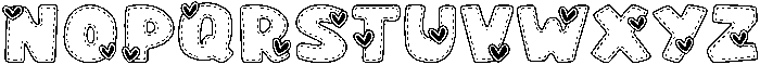Love Valentine Regular otf (400) Font UPPERCASE