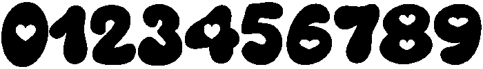 Love You Regular otf (400) Font OTHER CHARS