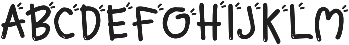 Love one Regular otf (400) Font UPPERCASE