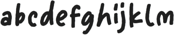 LoveTheJourney-Regular otf (400) Font LOWERCASE