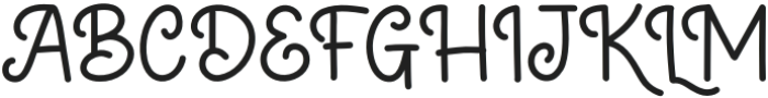 LoveYouRegular otf (400) Font UPPERCASE