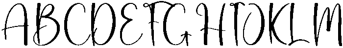 Loveheart Regular otf (400) Font UPPERCASE