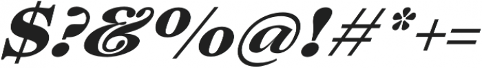 Lovelace Text Extrabold Italic otf (700) Font OTHER CHARS