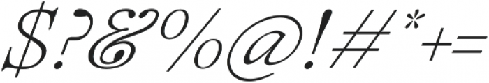 Lovelace Text Extralight Italic otf (200) Font OTHER CHARS