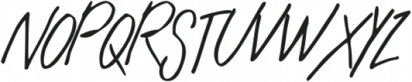 Lovelina Signature otf (400) Font UPPERCASE