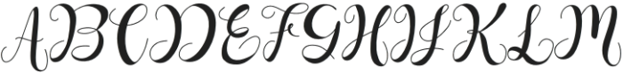 Lovely Christmas Regular otf (400) Font UPPERCASE