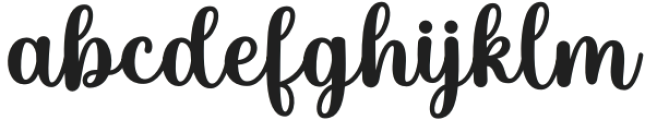 Lovely Darling Script Regular otf (400) Font LOWERCASE