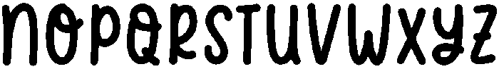 Lovely Day Regular otf (400) Font LOWERCASE