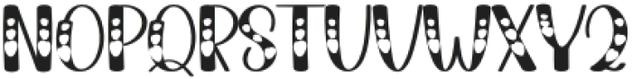 Lovely Design Regular otf (400) Font UPPERCASE