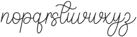 Lovely Dreaming Regular otf (400) Font LOWERCASE
