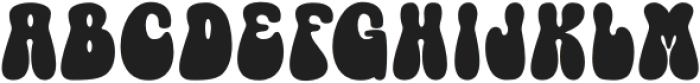 Lovely Groovy otf (400) Font UPPERCASE