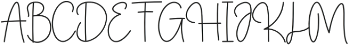 Lovely Handwrittern Regular otf (400) Font UPPERCASE