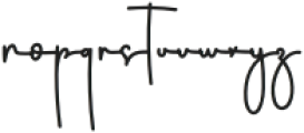 Lovely Handwrittern Regular otf (400) Font LOWERCASE
