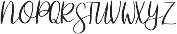 Lovely Haunting otf (400) Font UPPERCASE