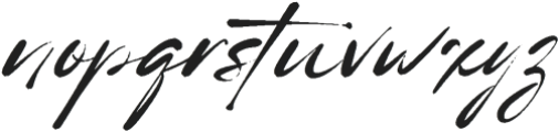 Lovely May Script otf (400) Font LOWERCASE