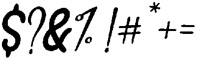 Lovely Mothers Sans Slant Italic otf (400) Font OTHER CHARS