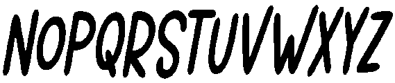 Lovely Mothers Sans Slant Italic otf (400) Font UPPERCASE