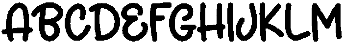 Lovely Notes Regular otf (400) Font UPPERCASE