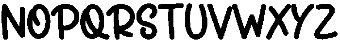 Lovely Notes Regular otf (400) Font UPPERCASE