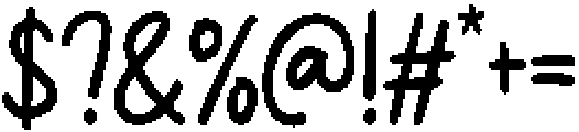 Lovely Picnic Bold otf (700) Font OTHER CHARS