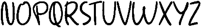 Lovely Picnic Bold otf (700) Font UPPERCASE