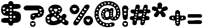 Lovely Place Regular otf (400) Font OTHER CHARS