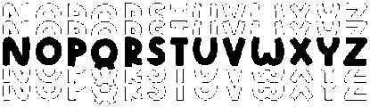 Lovely Regular otf (400) Font LOWERCASE