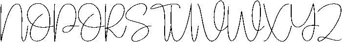 Lovely Regular otf (400) Font UPPERCASE