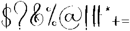 Lovely Regular otf (400) Font OTHER CHARS