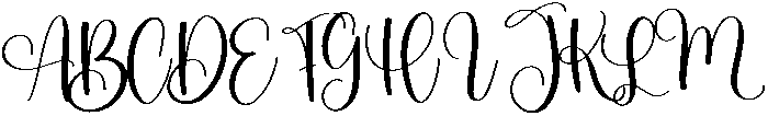 Lovely Regular otf (400) Font UPPERCASE