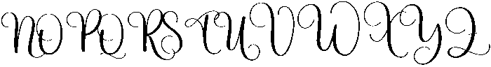 Lovely Regular otf (400) Font UPPERCASE