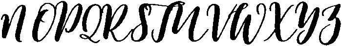 Lovely Regular otf (400) Font UPPERCASE