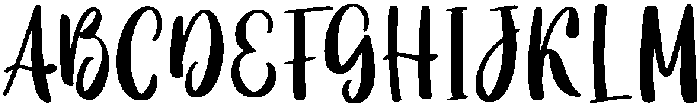 Lovely Regular otf (400) Font UPPERCASE