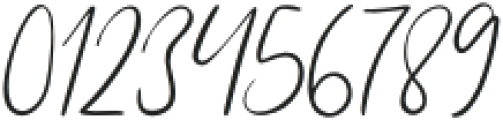 Lovely Signature otf (400) Font OTHER CHARS