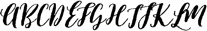 Lovely otf (400) Font UPPERCASE