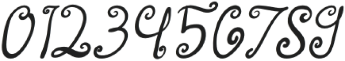 LovelyElf-Italic otf (400) Font OTHER CHARS