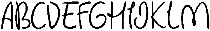 LovelyPicnic-Regular otf (400) Font UPPERCASE