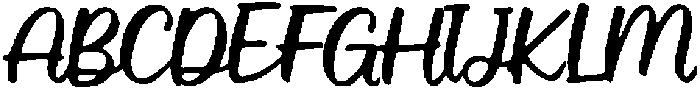 Lovelyday Regular otf (400) Font UPPERCASE