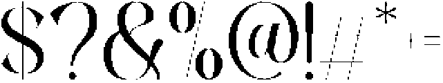 Lover Manoir Regular otf (400) Font OTHER CHARS