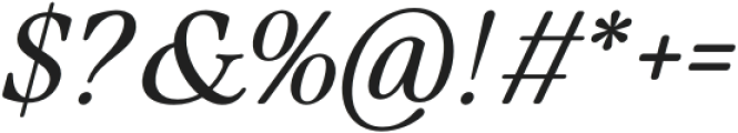 Lovertale Italic otf (400) Font OTHER CHARS