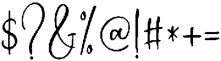 Loves Regular otf (400) Font OTHER CHARS