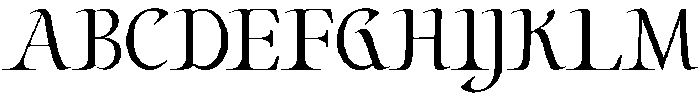 Loveyli Andara Regular otf (400) Font UPPERCASE