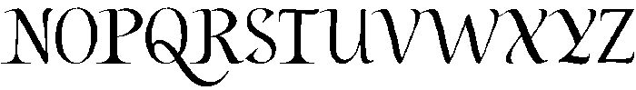 Loveyli Andara Regular otf (400) Font UPPERCASE