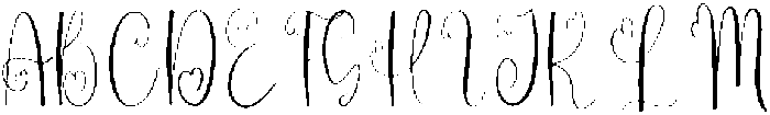 Loving Regular otf (400) Font UPPERCASE