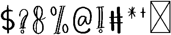 Loving Regular otf (400) Font OTHER CHARS